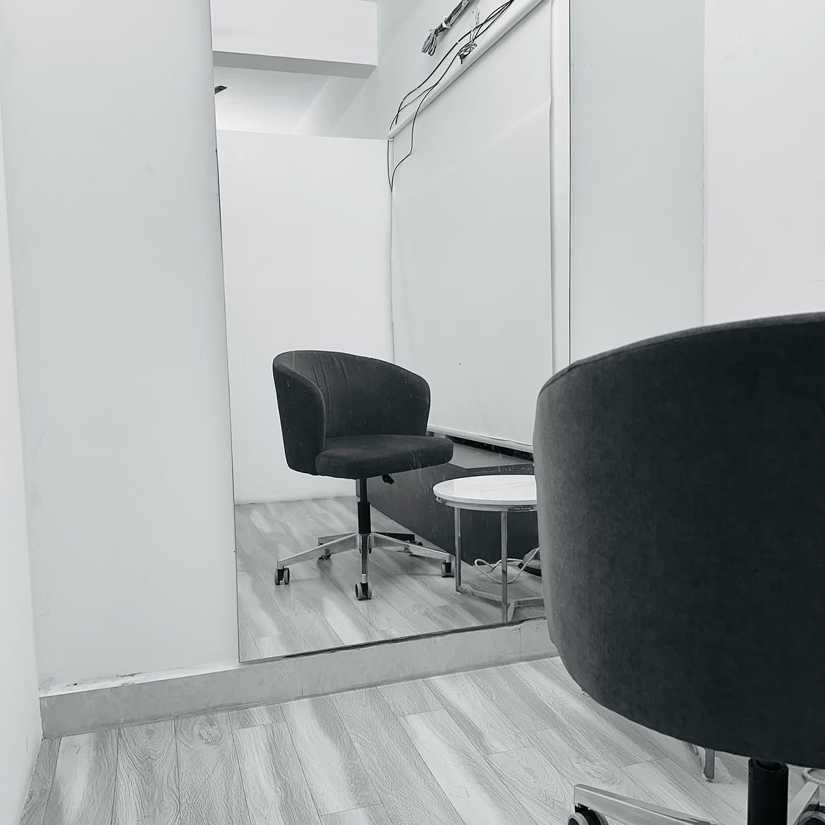 IncluHub lounge and office support space
